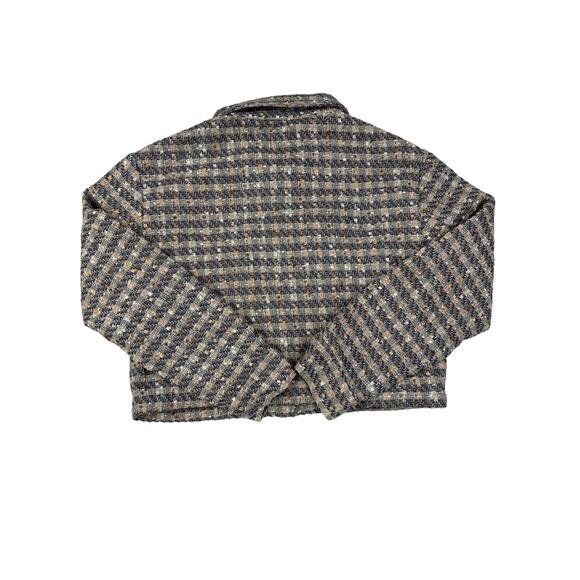 Dear John Denim - Morgan Tweed Cropped Jacket North Hampton Shorts in Gray - Picture 9 of 10